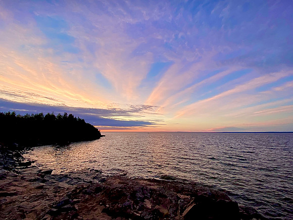Rays on Lake Superior